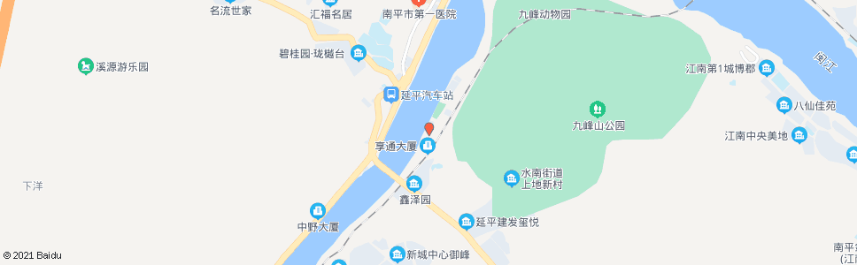 南平水南建行_公交站地图_南平公交_妙搜公交查询2024