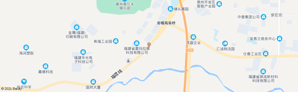 泉州洋店_公交站地图_泉州公交_妙搜公交查询2024