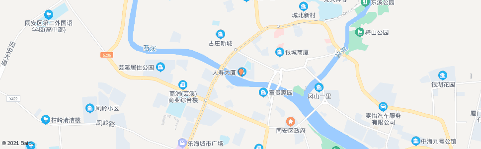 厦门九十九度城_公交站地图_厦门公交_妙搜公交查询2025