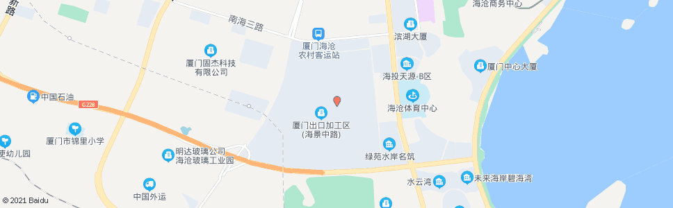 厦门海景中路_公交站地图_厦门公交_妙搜公交查询2025