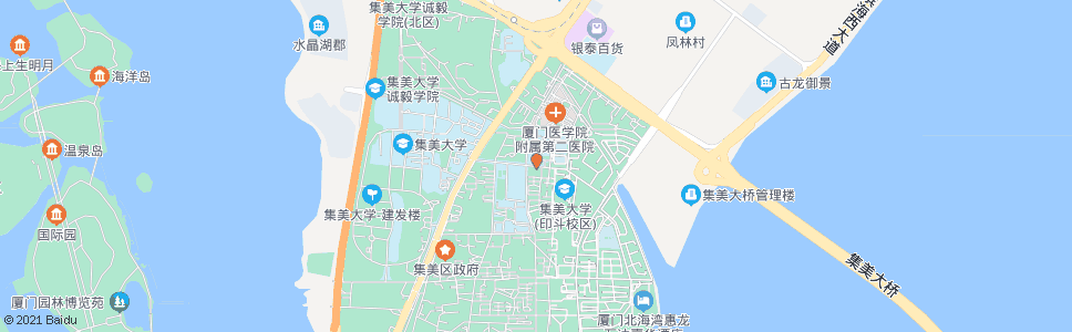 厦门水产学院_公交站地图_厦门公交_妙搜公交查询2024