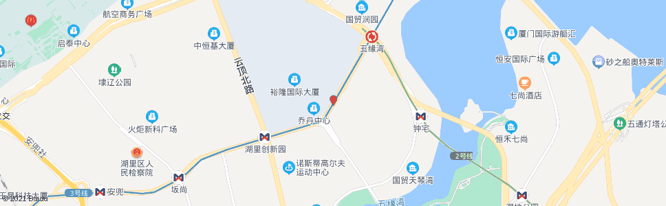 厦门新店钟宅_公交站地图_厦门公交_妙搜公交查询2024