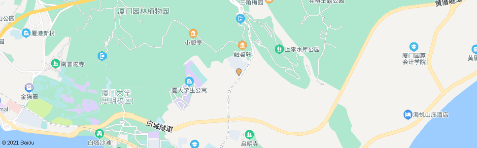 厦门南山疗养院_公交站地图_厦门公交_妙搜公交查询2024