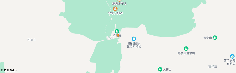 厦门北辰山旧大门_公交站地图_厦门公交_妙搜公交查询2025