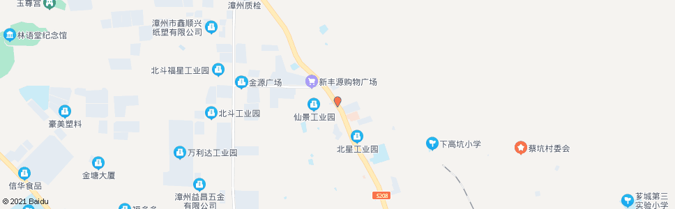 漳州仙景_公交站地图_漳州公交_妙搜公交查询2024