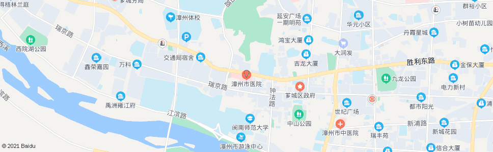 漳州市医院_公交站地图_漳州公交_妙搜公交查询2024