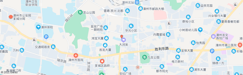 漳州华侨饭店_公交站地图_漳州公交_妙搜公交查询2024