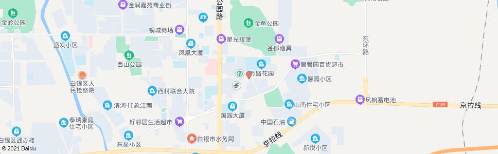 白银胜利街_公交站地图_白银公交_妙搜公交查询2024
