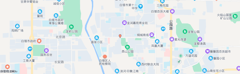 白银西山公园_公交站地图_白银公交_妙搜公交查询2024