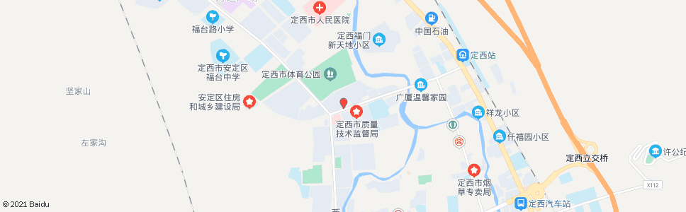 定西一七三_公交站地图_定西公交_妙搜公交查询2024