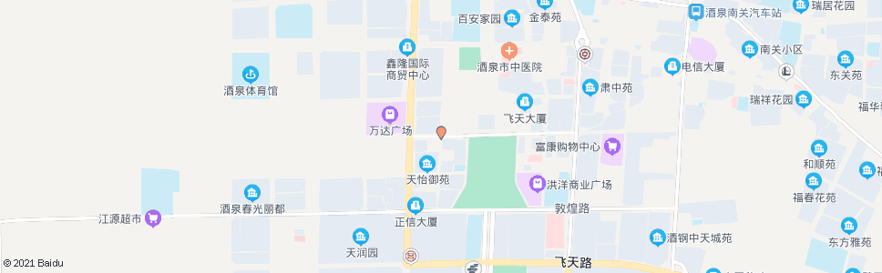 酒泉莫高北路_公交站地图_酒泉公交_妙搜公交查询2024