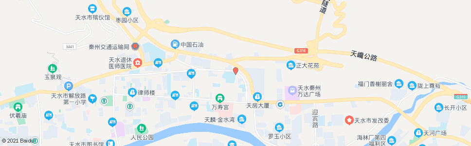 天水市五中_公交站地图_天水公交_妙搜公交查询2024