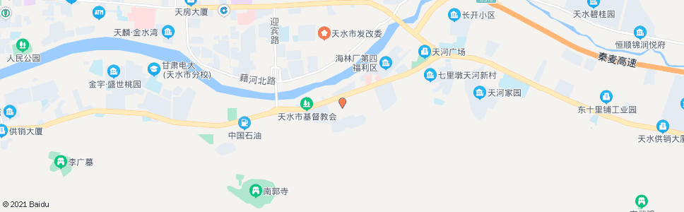 天水海林南厂_公交站地图_天水公交_妙搜公交查询2024