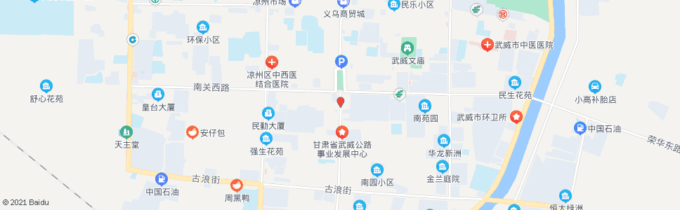 武威南关什字(南关中路)_公交站地图_武威公交_妙搜公交查询2024