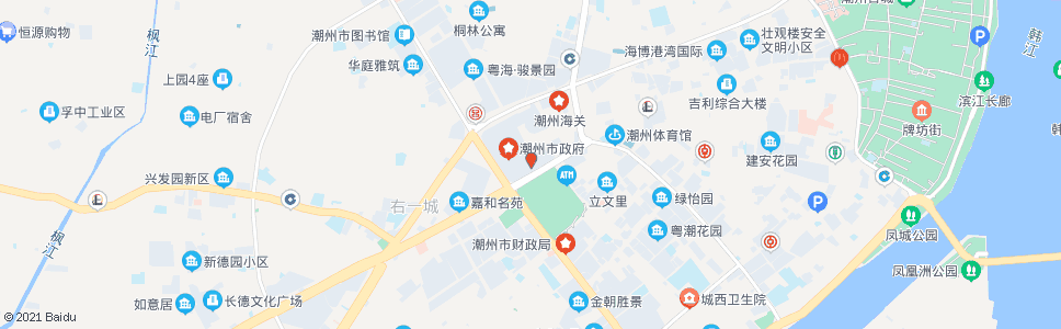 潮州汕汾泰山路口_公交站地图_潮州公交_妙搜公交查询2024