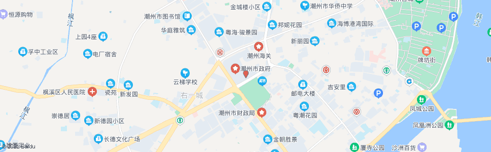 潮州金凤路汕樟路口_公交站地图_潮州公交_妙搜公交查询2024