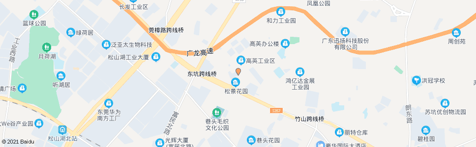 东莞松仔路口_公交站地图_东莞公交_妙搜公交查询2025