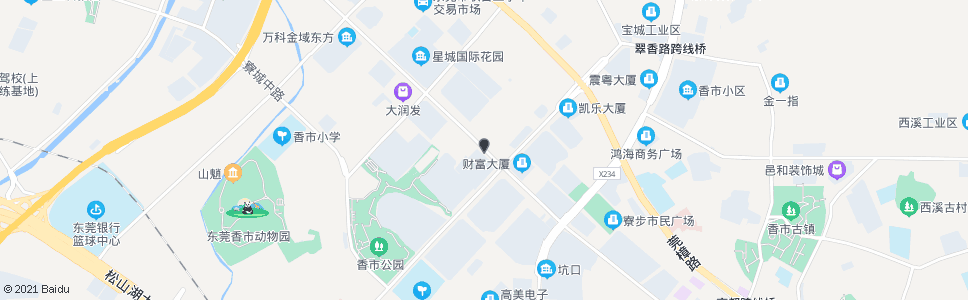 东莞悦莱酒店_公交站地图_东莞公交_妙搜公交查询2024