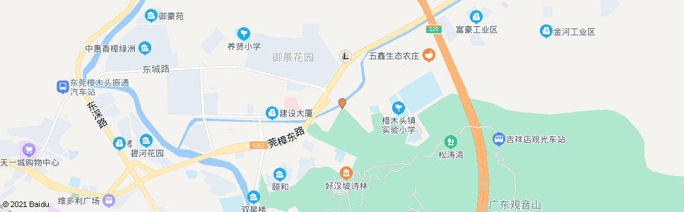 东莞凤山古庙_公交站地图_东莞公交_妙搜公交查询2024