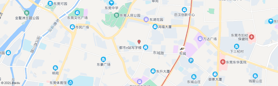 东莞聚福大酒店_公交站地图_东莞公交_妙搜公交查询2025