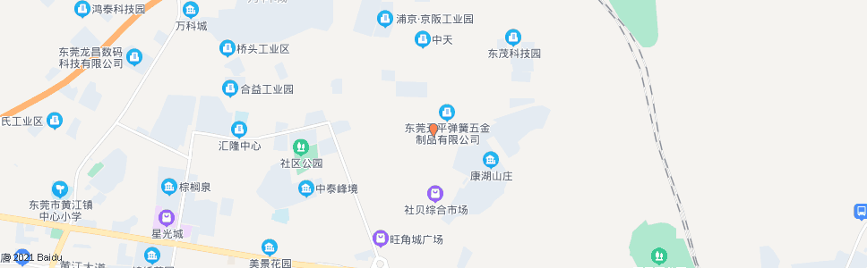 东莞康湖小学_公交站地图_东莞公交_妙搜公交查询2024