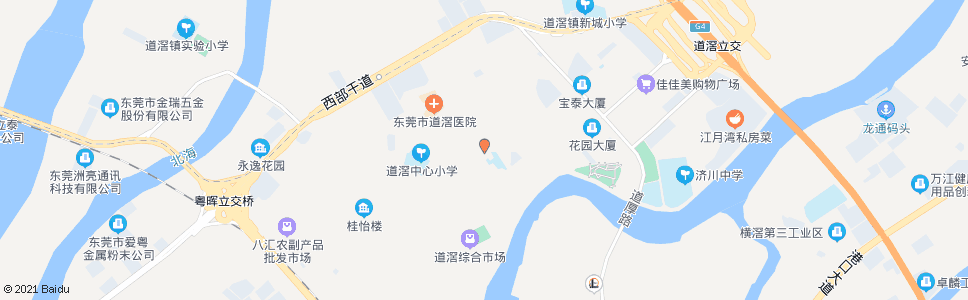 东莞新医院路口_公交站地图_东莞公交_妙搜公交查询2025