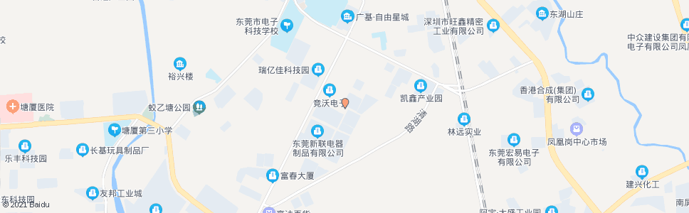 东莞长富路路口_公交站地图_东莞公交_妙搜公交查询2025