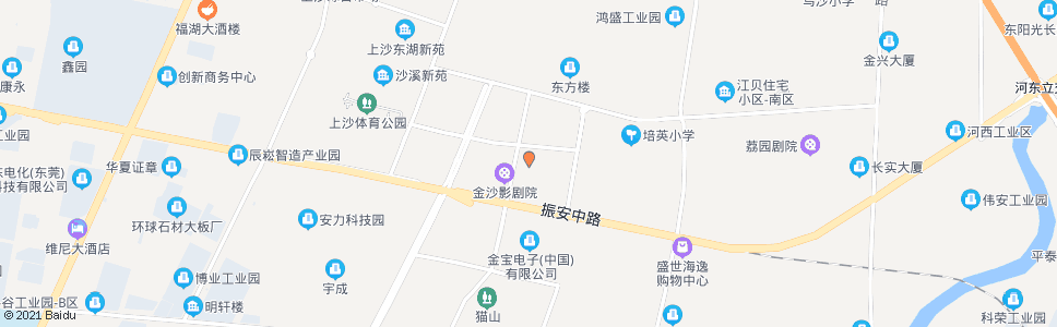 东莞金沙小学_公交站地图_东莞公交_妙搜公交查询2024