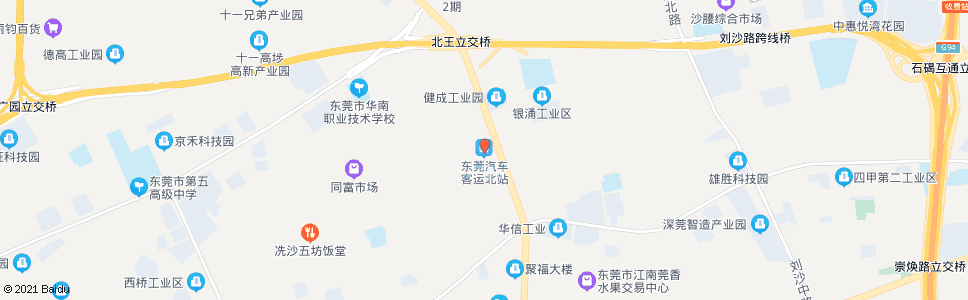 东莞市汽车客运北站总站_公交站地图_东莞公交_妙搜公交查询2024