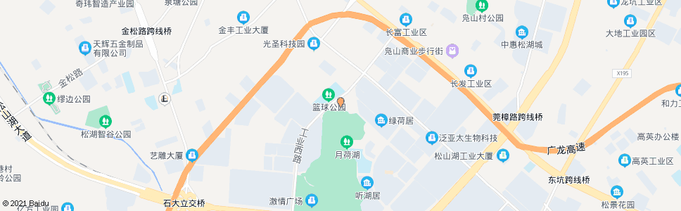 东莞松山湖汽车站路口_公交站地图_东莞公交_妙搜公交查询2025