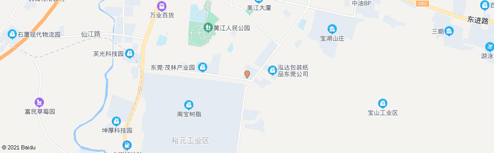 东莞合路工业区_公交站地图_东莞公交_妙搜公交查询2024