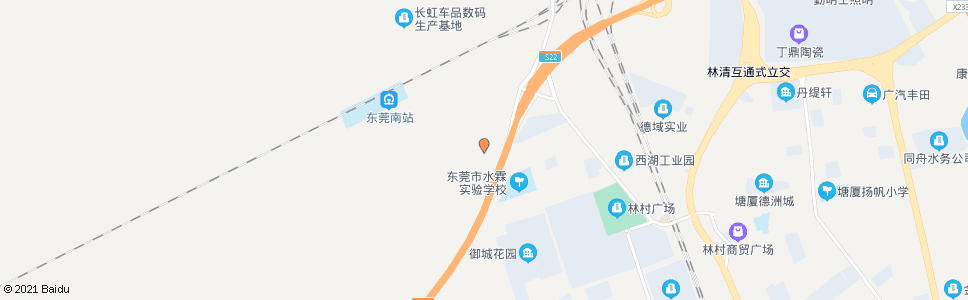 东莞鹿岭村_公交站地图_东莞公交_妙搜公交查询2024