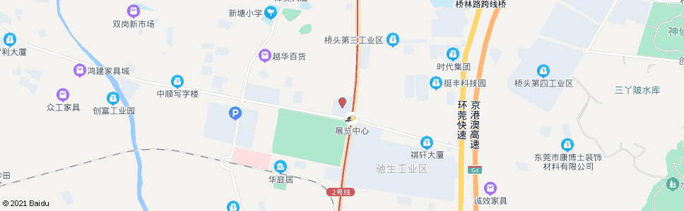 东莞嘉华大酒店_公交站地图_东莞公交_妙搜公交查询2025