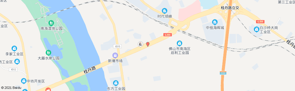 佛山小塘路口(桂丹路)_公交站地图_佛山公交_妙搜公交查询2024