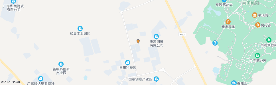 佛山松厦工业园市场枢纽站_公交站地图_佛山公交_妙搜公交查询2024