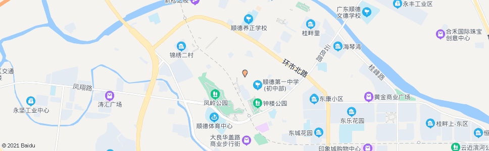 佛山绿田路环城路口_公交站地图_佛山公交_妙搜公交查询2025