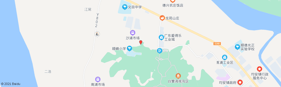 佛山沙浦村委会_公交站地图_佛山公交_妙搜公交查询2024