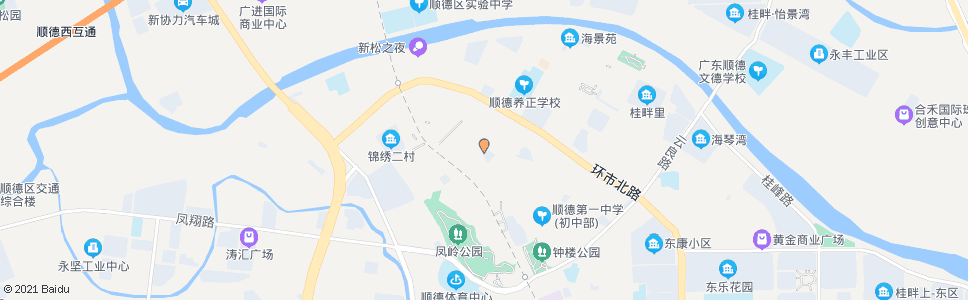 佛山新基市场_公交站地图_佛山公交_妙搜公交查询2025