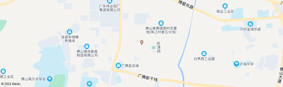 佛山谭边村口(虹岭路)_公交站地图_佛山公交_妙搜公交查询2024