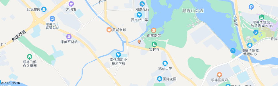 佛山党校路口_公交站地图_佛山公交_妙搜公交查询2024