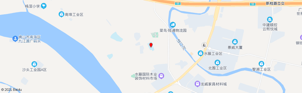 佛山水藤小学_公交站地图_佛山公交_妙搜公交查询2024