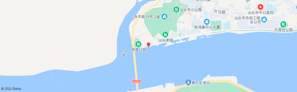 佛山上西相府路口(海心沙码头)_公交站地图_佛山公交_妙搜公交查询2024