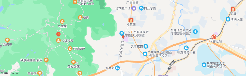 广州鸡颈坑_公交站地图_广州公交_妙搜公交查询2024
