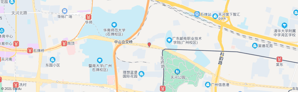 广州BRT华景新城_公交站地图_广州公交_妙搜公交查询2024