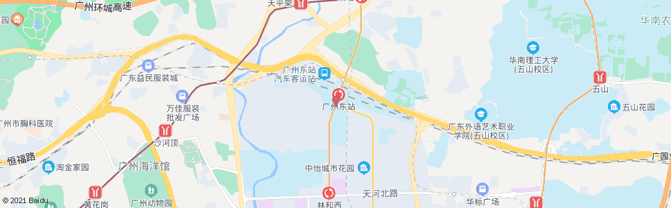 广州东泊_公交站地图_广州公交_妙搜公交查询2024
