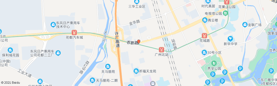 广州布心2_公交站地图_广州公交_妙搜公交查询2024