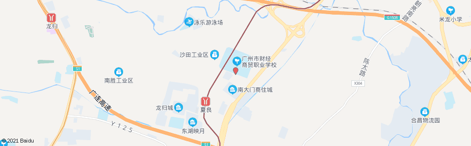 广州沙太路总站(市经贸学校)_公交站地图_广州公交_妙搜公交查询2025