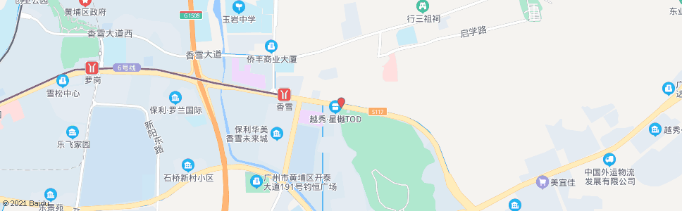 广州萝坎村_公交站地图_广州公交_妙搜公交查询2024