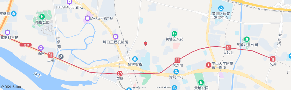 广州坑田_公交站地图_广州公交_妙搜公交查询2024