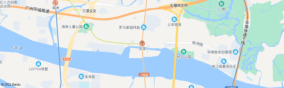 广州沥滘_公交站地图_广州公交_妙搜公交查询2024